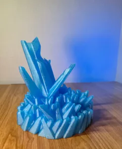 Crystal Throne Controller Stand with Hidden Storage