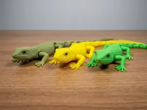 Flexi Lizard (Articulated & Magnet)