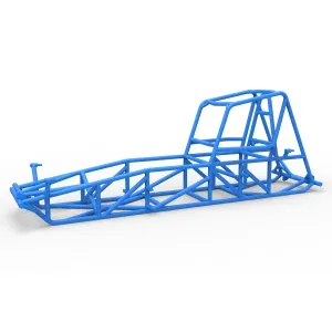 Frame of Vintage Dirt Modified stock car Scale 1:25