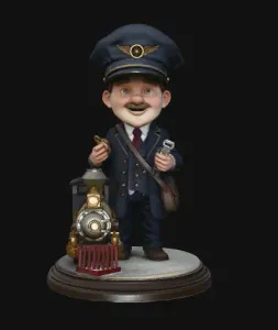 Cozy Train Conductor