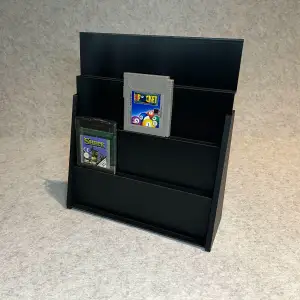 Display games holder for Gameboy cartridges