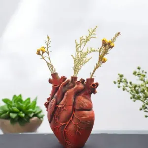 Anatomical Heart Vase
