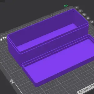 Box with Lid 225 x 80, 150 x 80, 100 x 100 and 50 x 50mm