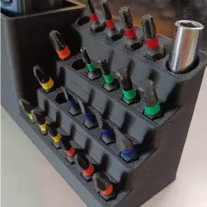 Bit and screwdriver holder