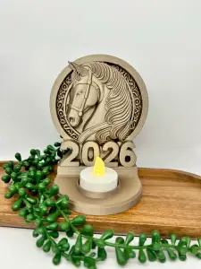 candle horse