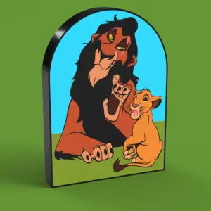 Scar & Simba Lightbox