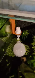 Hang on clip for ball valve