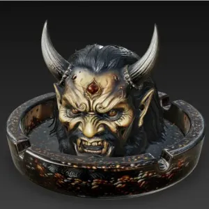 demon bashtray