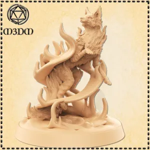 Fire Elemental Fox