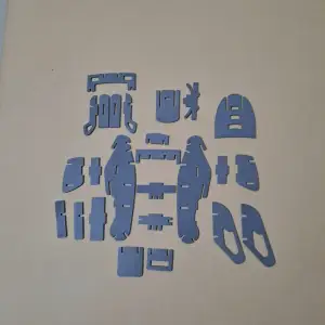 snowbike toy miniature