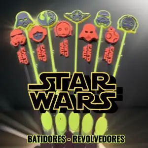 REVOLVEDORES MEZCLADORES AGITADORES DE TRAGOS STAR WARS