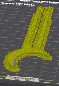 Crescent Hairstick