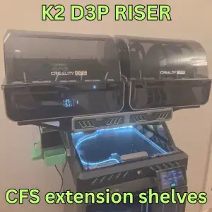 K2 D3P Riser CFS extension shelves