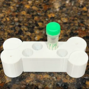 4 Hole Tube holder, a vet tech's best friend