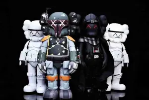 Kaws Star Wars Mandalorian x Stormtrooper Art Toy Fan Art