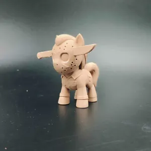 Jason Voorhees Chibi Pony - MLP - Toy - Decor