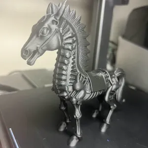 Skeleton horse