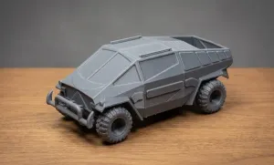 Cybertruck Car Figure