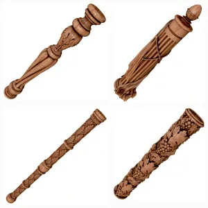 ⁴ Baluster pillar column 4 models holder