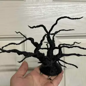 Bonsai Leafless Scary Dead Tree with Wiggly Branches
