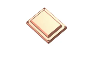 Flat humbucker cover for cigar box guitar
