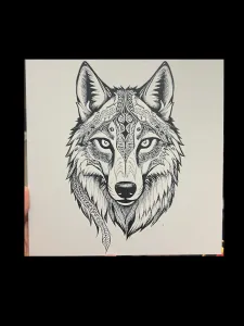 Wolf v1 Hueforge 200x200