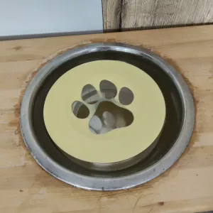 Anti-splash bowl insert