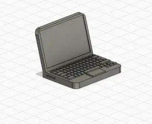 1/18 ORDINATEUR PORTABLE / LAPTOP