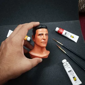 Bust of Bollywood Actor Akshay Kumar