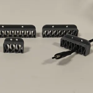 Screw-Mounted Cable Holders | 4 Sizes