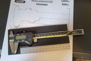 Digital Caliper and Rule Holder