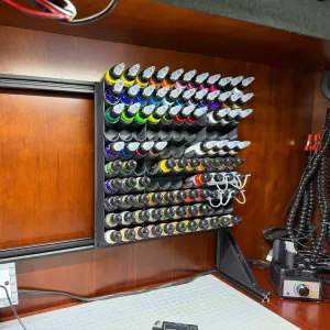110 & 56 Paint dropper bottle holdersVallejo etc. Up to 27mm