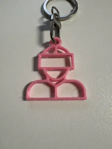 Simple Robot Keychain