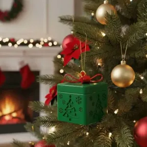 Christmas Box with Tree