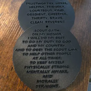 Boy Scout Tag