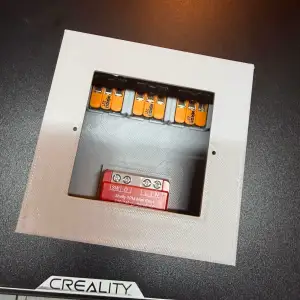 Junction box for switch and Shelly and Wago
