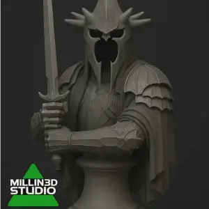 Witch King of Angmar Lord of the Rings LOTR Bust Statue