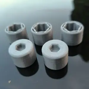 No More Naked Nuts! Easy-Fit 17mm Alloy Wheel Nut Covers
