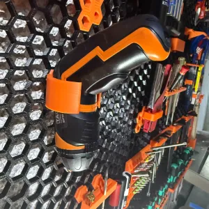 HSW Supporto Avvitatore 45mm Honeycomb Storage Wall