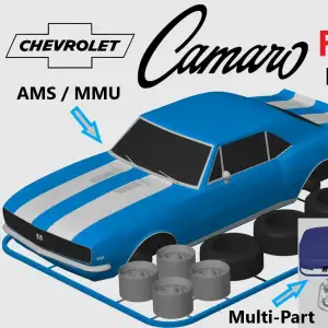 Chevrolet Camaro RS/SS Kit Card (1:24 scale)