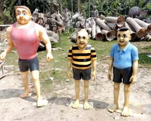 Cartoon Statue