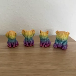 Süße Tierfiguren