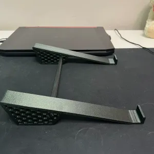 laptop holder hex pattern with stabilizer