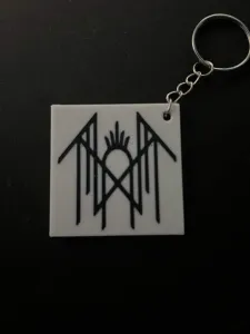 Sleep Token Logo Keychain