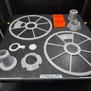 CFS universal spool adapter with REUSABLE universal NFC