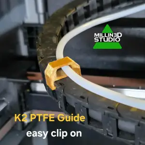K2 Plus Pro PTFE tube guide for the Drag chain NO BINDING!!