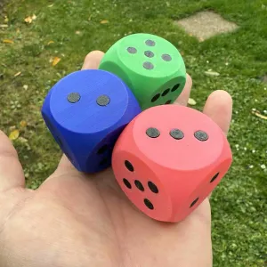 Large playing cube 40x40x40