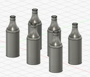 1/18 BOUTEILLE DE BREUVAGE / BEVERAGE BOTTLE