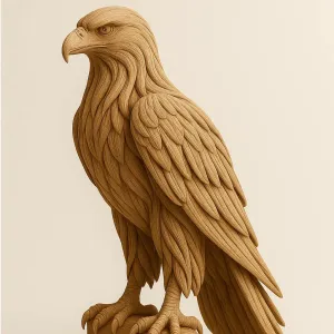 Eagle - Roots of Life – The Wooden Creatures