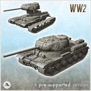 IS-1 heavy tank - Russia USSR WW2 Flames of War Bolt Action